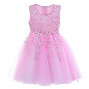 女童连衣裙夏装蓬蓬纱公主裙女孩夏季2026新款礼服儿童装洋气裙子