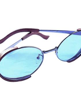 偏光防紫外线桃花心木太阳眼镜