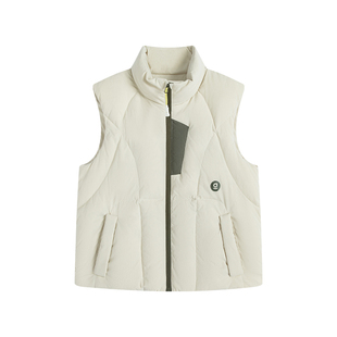 onmygame【特氟龙三防】男女童羽绒服马甲轻量户外安心绒