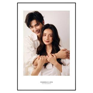 5件套婚纱照相框相册套系影楼制作结婚照片墙定制放大组合挂墙