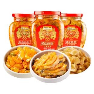 乌江榨菜瓶装300g口口脆红油开味轻盐版下饭菜重庆特产涪陵榨菜丝