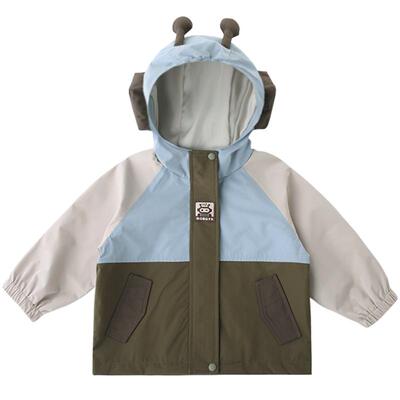 巴厘小猪宝宝外套春秋季三防衣服