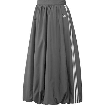 adidas阿迪达斯三叶草女子气质中长款蓬松运动半身裙花苞裙KC8088