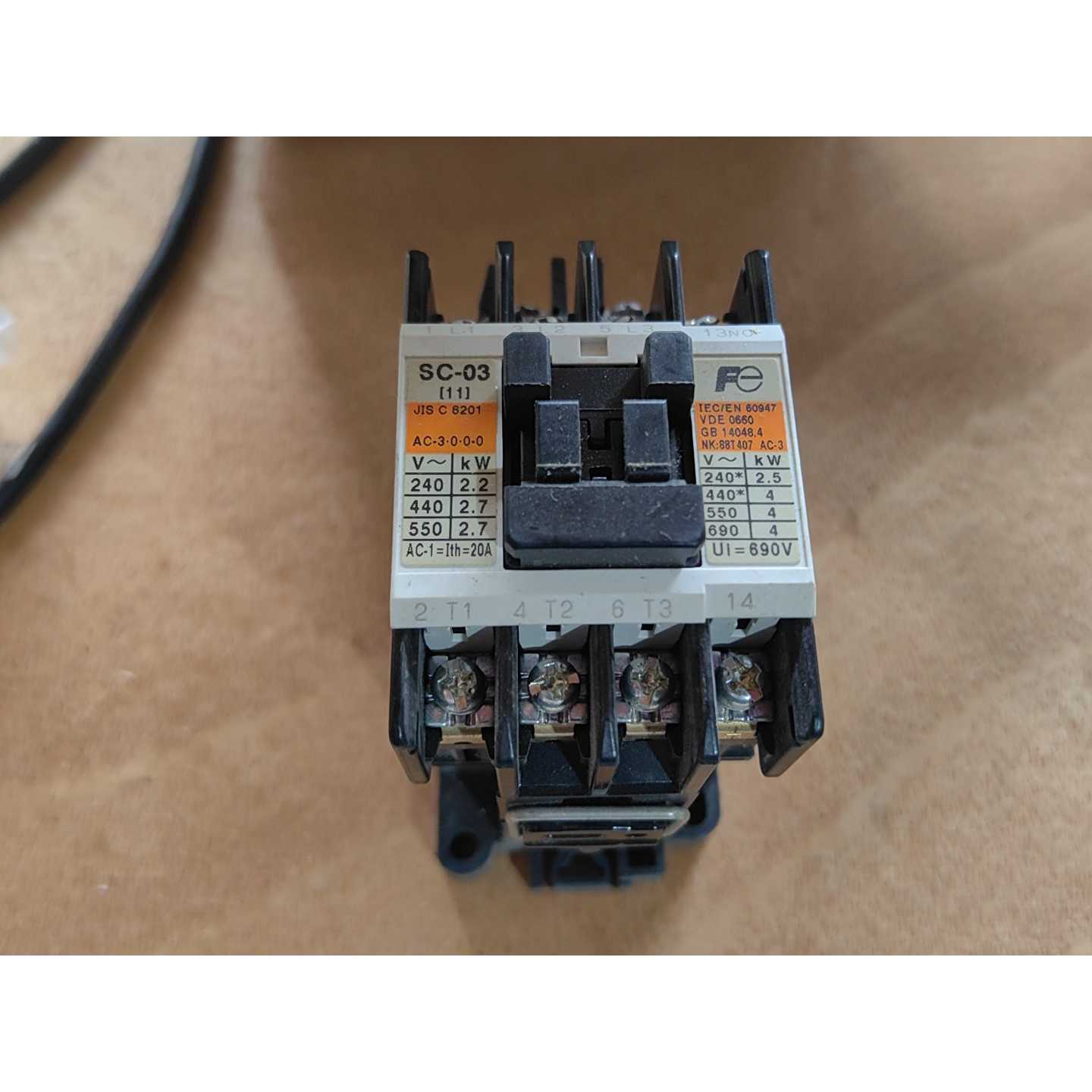【议价-可维修】Fuji 接触器 SC-03 240-690V 4k /二手均有货