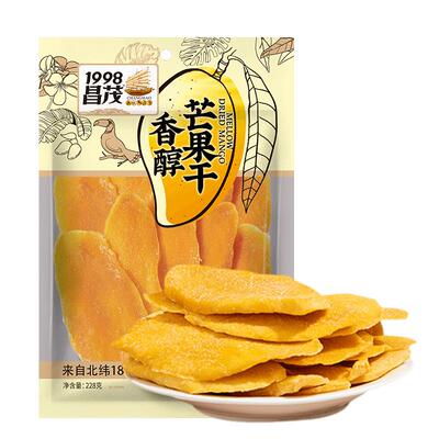 昌茂香醇芒果干228g果脯水果