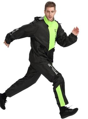 男女套装分体式雨衣 防水 时尚 钓鱼雨衣 摩托车雨衣POLE雨衣801