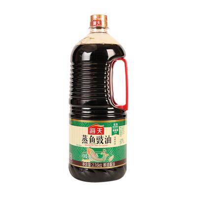 海天蒸鱼豉油2.16kg商用大桶装