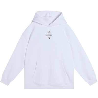 准者多彩卫衣男女连帽套头