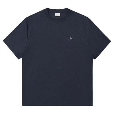 roaringwild a arch 咆哮野兽 正肩圆领纯色休闲基础短袖T恤男款