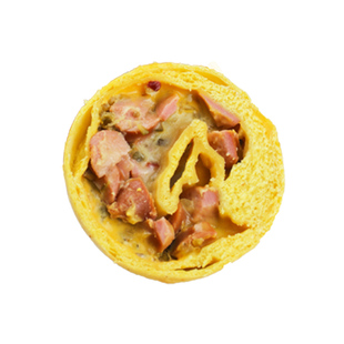 迷可饭 酸黄瓜脆肠芝士贝果|低轻卡早餐饱腹健身手作袋装面包