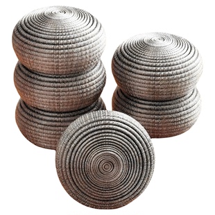 食品级304钢丝球不掉丝厨房耐磨大号铁丝清洁球洗碗刷锅银丝抹布