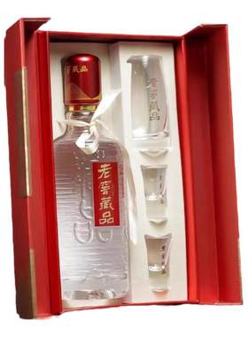 52度老窖藏品悦传整箱内置酒具