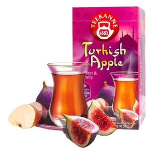 TEEKANNE德康纳土耳其苹果水果茶20袋装德国进口无蔗糖0脂冷泡茶