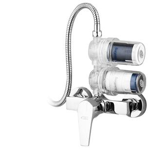 淋浴花洒前置过滤器浴室自来水龙头热水器沐浴净水洗澡滤水器除氯