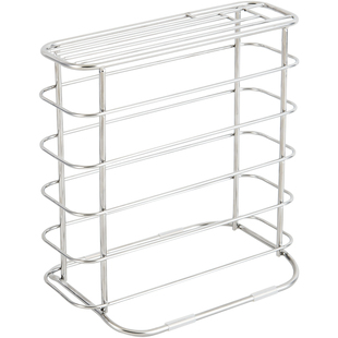 304不锈钢单独刀架台面家用刀座菜刀剪刀收纳厨房专用刀具置物架