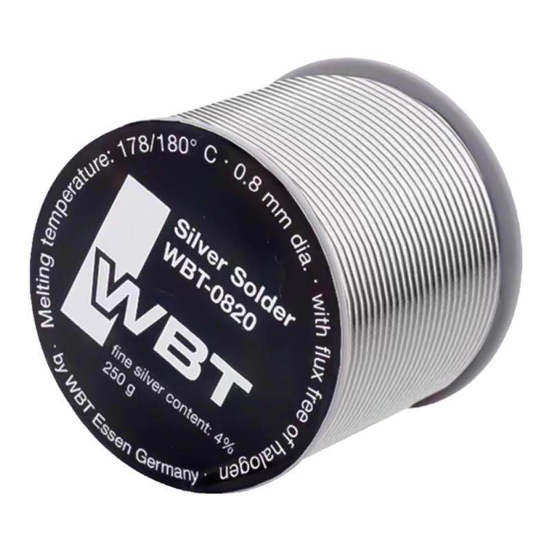 原装WBT-0820含银4%焊锡丝发烧友音响耳机音频DIY锡线锡丝