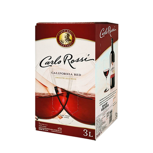 美国加州乐事3L红酒柔顺红葡萄酒浓郁红干红原瓶进口节日聚会畅饮