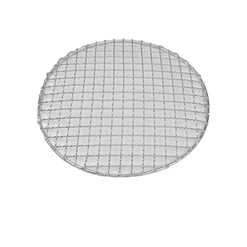 专业不锈钢烤肉网加粗密圆形烧烤网订做圆烤网片户外野餐篦子