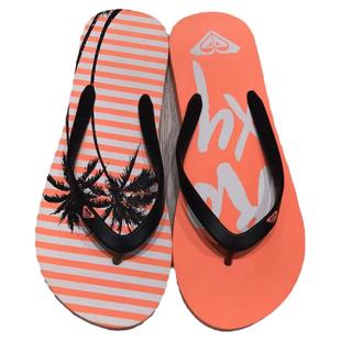 现货ROXY2025夏季限量款泡沫凉拖鞋女日常居家外出旅行休闲人字拖