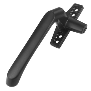 铝合金门窗把手老式50型阳台玻璃窗户7字执手外推平开窗拉手锁扣