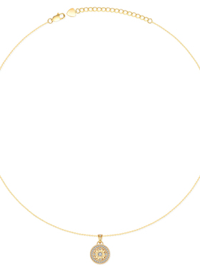 从爱之名太阳神罗盘项链女