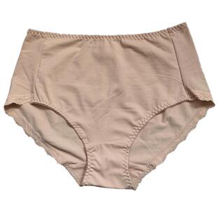 【拍3送1】出口韩国纯棉女裤全棉中腰内裤加肥加大胖美眉无痕外贸