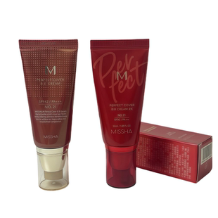 韩国Missha谜尚大红bb霜老款遮瑕隔离保湿不脱妆持久女养肤粉底液