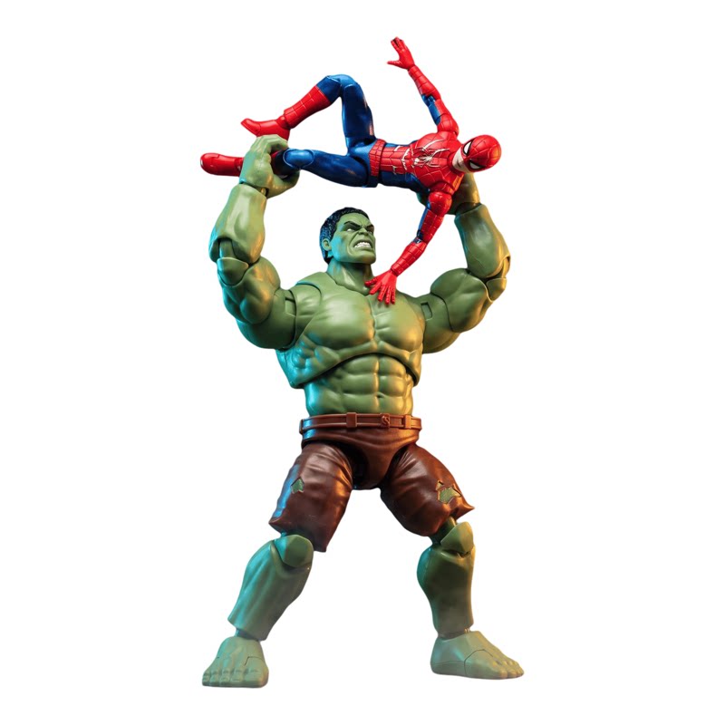 布鲁可漫威Hulk反浩克装甲积木人