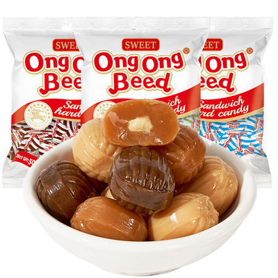 俄罗斯风味咖啡牛奶椰子夹心硬糖