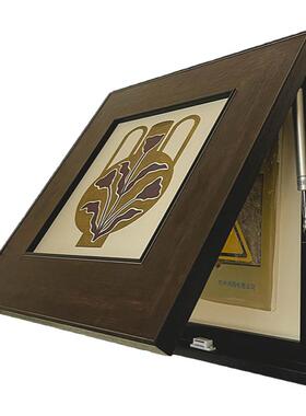 全屋中古风是超薄电表箱挂画