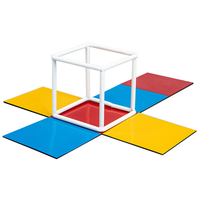 圆柱圆锥教具表面积体积推导模型