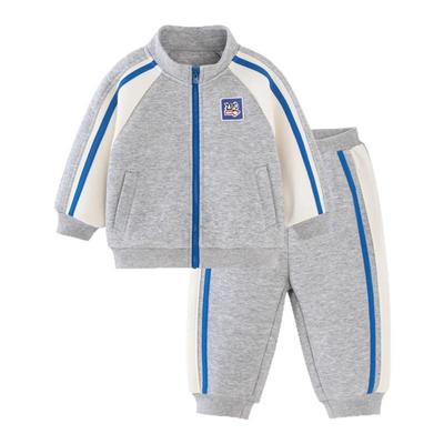 男女童长袖套装学院风儿童运动装