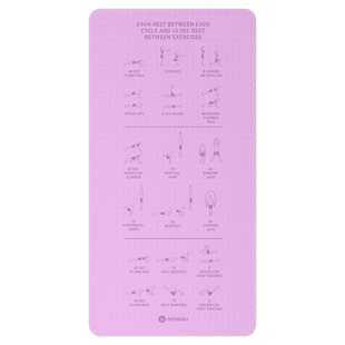 加厚瑜伽垫子防滑地垫家用健身跳绳隔音减震垫加厚男女生专用运动