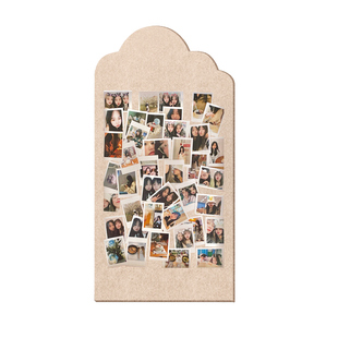 毛毡板墙贴照片墙展示墙背景板组合相框羊毛毡板相片相册挂墙软木板家庭玄关客厅装饰创意卧室教室文化愿景板