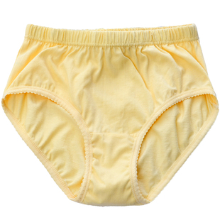 妈妈内裤纯棉中老年高腰大码三角内裤女奶奶老人短裤宽松全棉裤头