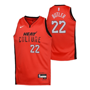 Nike耐克官方NBACity Edition 大童吉米巴特勒儿童篮球服速干球衣