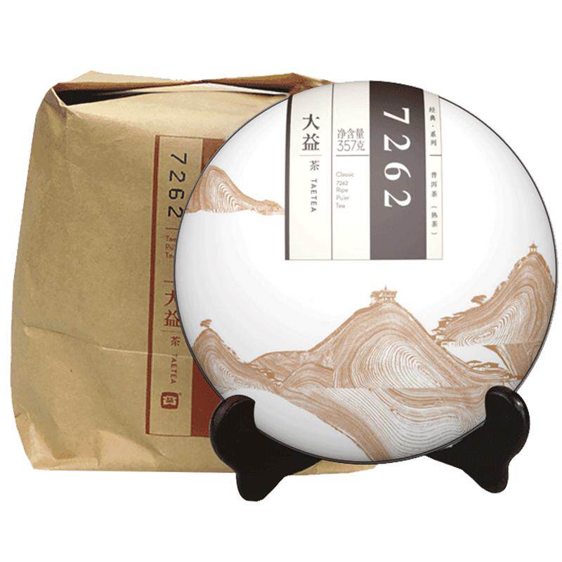 大益普洱茶2014年7262熟茶一提