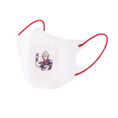 儿童口罩3D立体克莱因蓝小熊口罩上学专用儿童立体一次性口罩