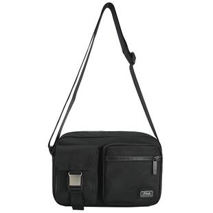 挎包|FILA 斐乐官方男包新款时尚通勤休闲隔层单肩包多口袋斜挎包