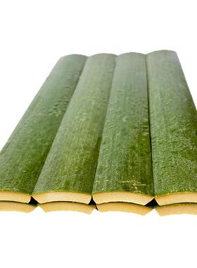 楠竹竹条新鲜竹片特色手工艺品DIY做快板材料毛竹地桩测量可定制