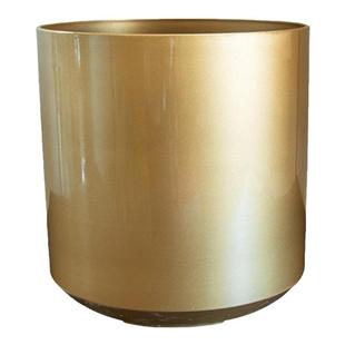 烤漆花盆树脂简约直筒盆高筒方形花盆加厚大号绿植种植盆塑料圆盆