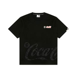 Aape联名可口可乐(COCA-COLA)男装猿人小标徽章短袖T恤9790XXQ