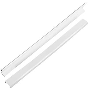 暖白色衣柜隐形拉手1米5加长现代简约北欧免打孔橱柜柜门抽屉把手