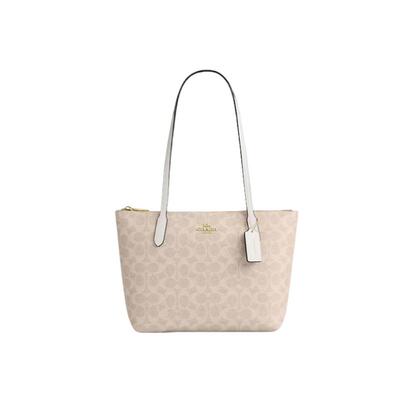 【正品保证】COACH/蔻驰女士city33老花通勤单肩大容量手提托特包