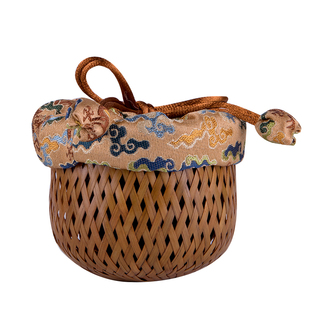 六合堂主人杯收纳袋建盏品茗杯收纳包茶杯笼 饰品首饰收藏布袋