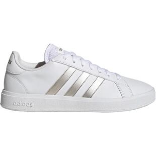 Adidas/阿迪达斯官方正品Grand Court女子运动耐磨舒适板鞋GW9263