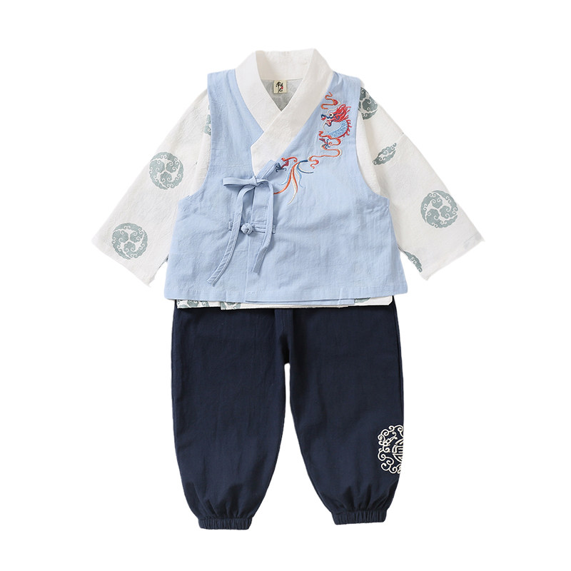 儿童汉服春秋长袖套装