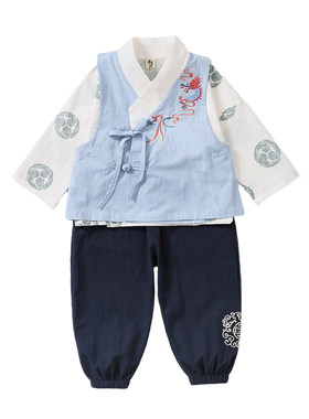 儿童汉服春秋长袖套装