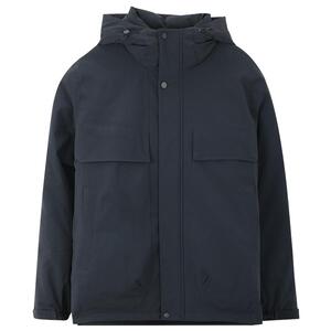 MB MindBridge百家好2024新款男士连帽纯色羽绒服冬季工装风夹克