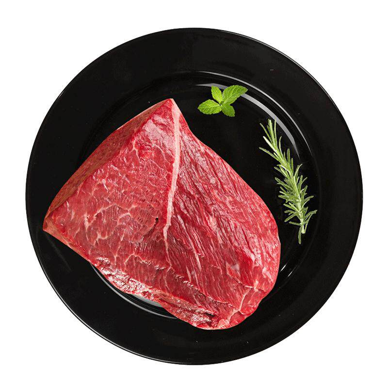 天莱香牛新疆原切有机牛肉儿童辅食小黄瓜条大瓜条孕妇冷冻生牛肉